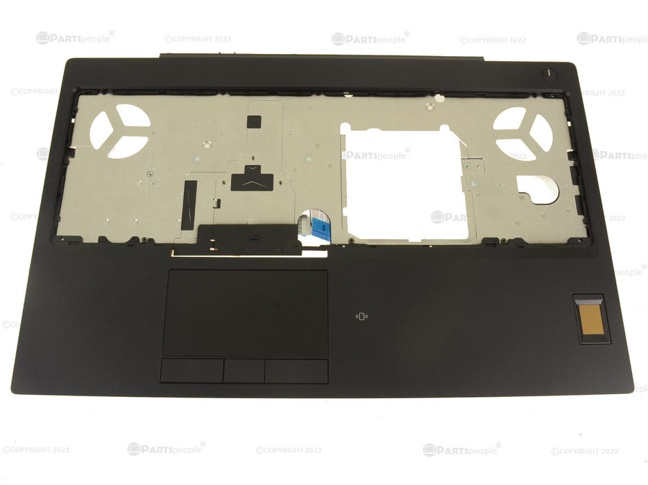 New New Dell OEM Precision 7530 Touchpad Palmrest Assembly  FIPS Fingerprint Reader XDC37 2MWV9