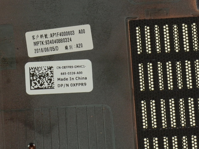 New Dell OEM Latitude E5270 Bottom Access Panel Door Cover - XFPR9