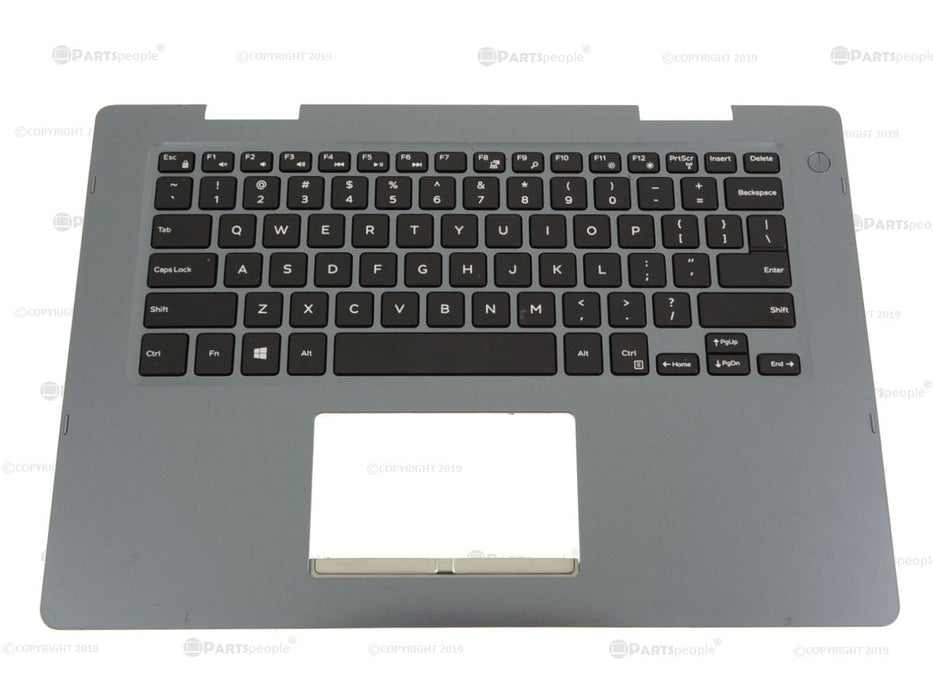 New Dell OEM Inspiron 5481 2-in-1 Keyboard Palmrest Assembly 8J8CF