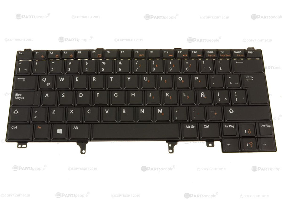 New Spanish Dell OEM Latitude E6440 Laptop Keyboard SPN-LAC XNR1X
