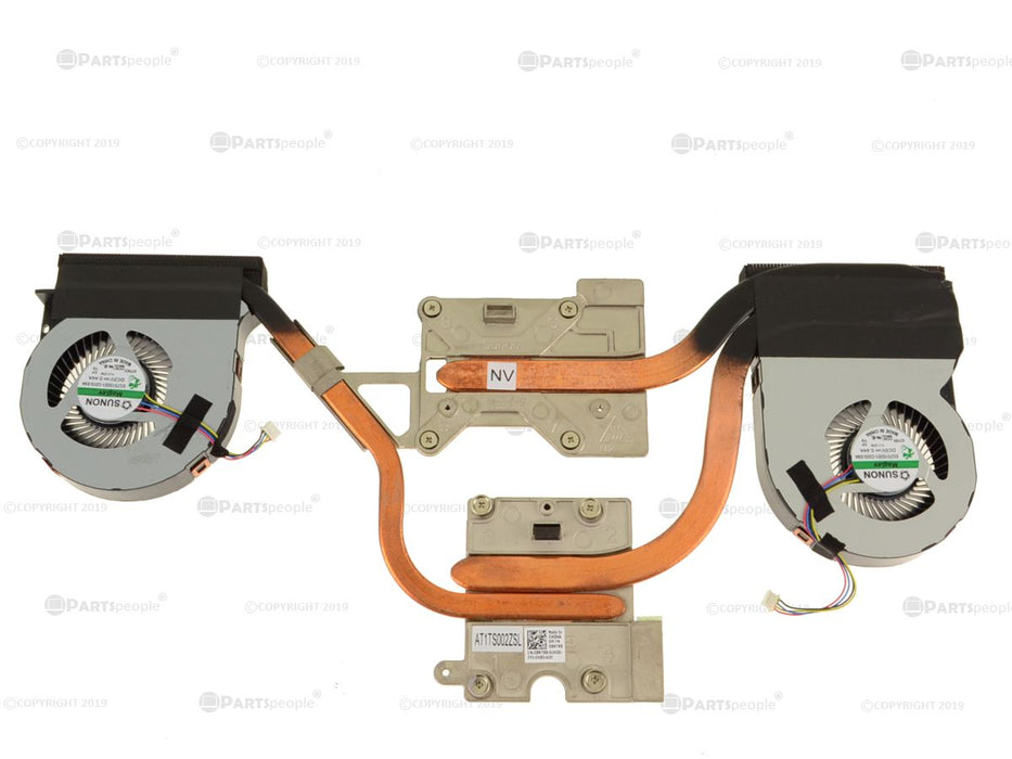 New Dell OEM Precision 7520 CPU Graphics Heatsink Fan Assembly for Nvidia Graphics XNTR8