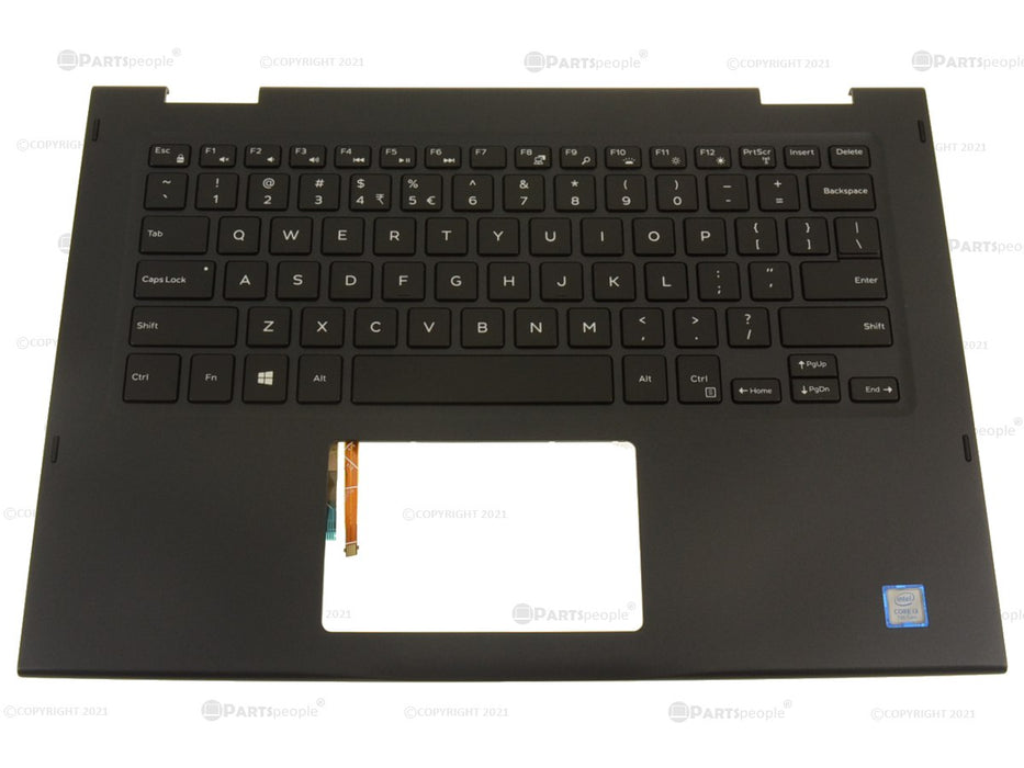 Refurbished US INTL Dell OEM Latitude 3390 2-in-1 Palmrest Keyboard Assembly Backlit 77N8H