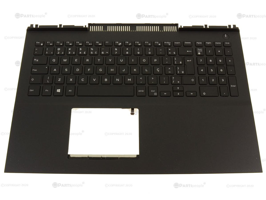 Nouveau Dell brésilien OEM Inspiron 7567 7566 Repose-mains Clavier rétroéclairé Assemblage rétroéclairé XW8N9
