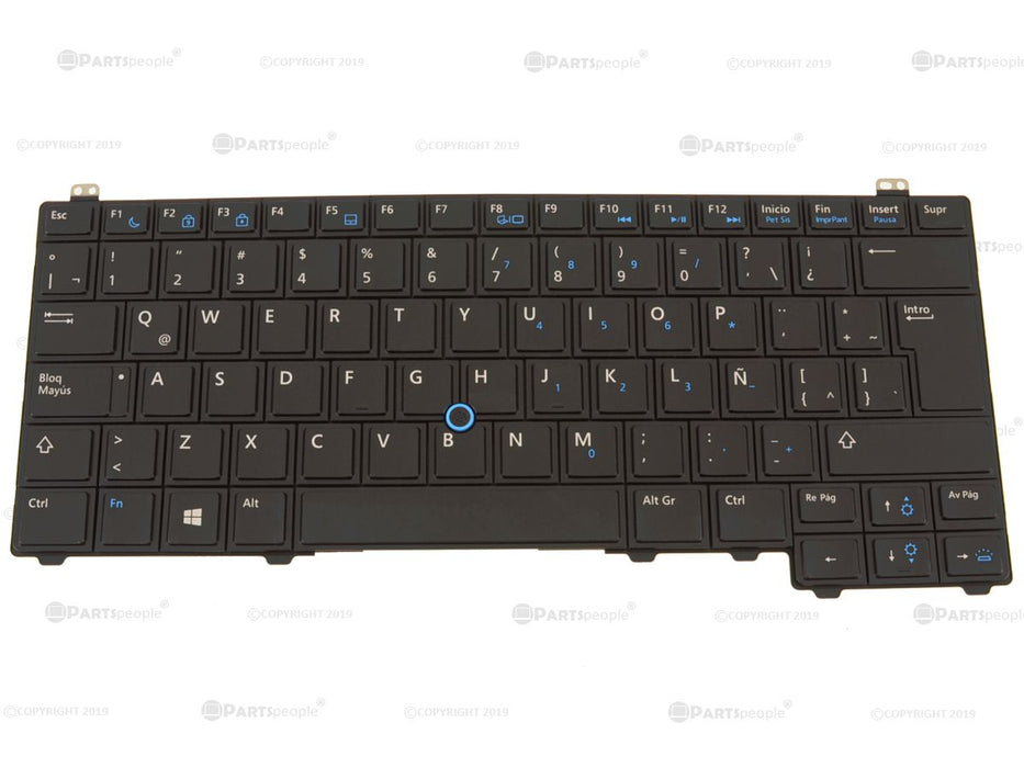 Refurbished Spanish Dell OEM Latitude E5440 Laptop Keyboard  Backlight Y0RKP