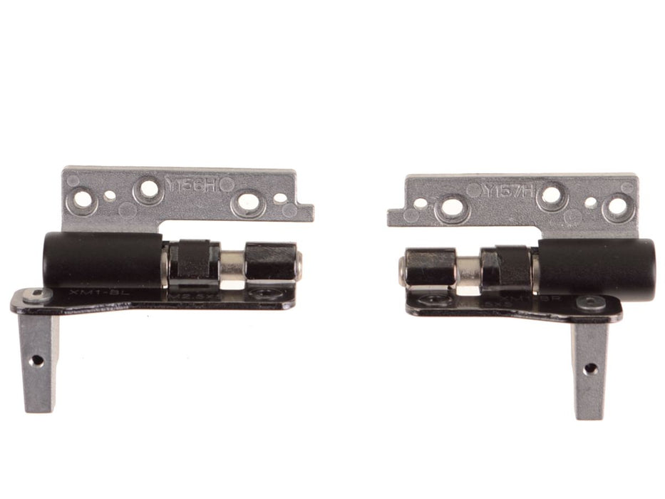 Used Dell OEM Precision M6400 Hinge Kit Left and Right For Edge to Edge Only Y156H Y157H