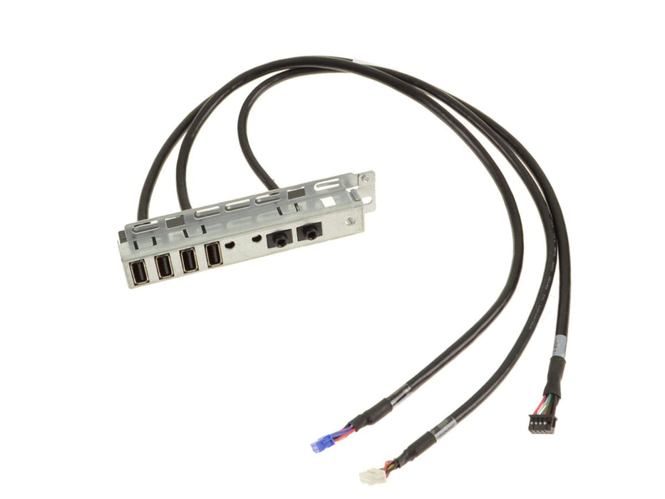 Refurbished Dell OEM Optiplex 960 mini Tower Front Panel USB Audio Ports I/O Circuit Board   Cables Y163D