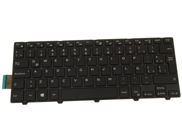 New SPANISH Dell OEM Inspiron 3441 34423443  Latitude 3450 Laptop Backlit Keyboard Y2PRD
