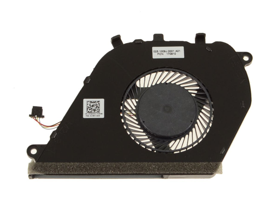 Used Dell OEM Inspiron 7573 7570 7580 CPU Cooling Fan Y64H5