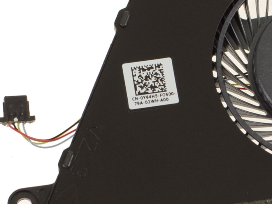 Dell OEM Inspiron 15 (7573 / 7570 / 7580) CPU Cooling Fan - Y64H5 w/ 1 Year Warranty