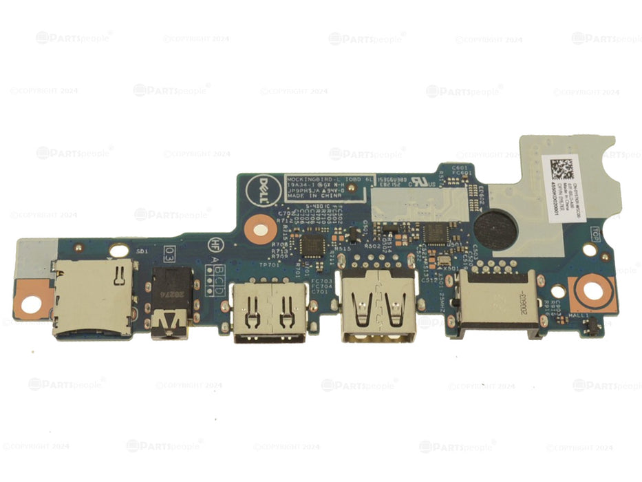 Refurbished Dell OEM Latitude 3510 Right-side IO Circuit Board  SD Slot Audio USB RJ45 Port Y67KR