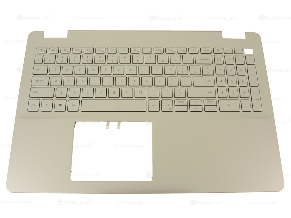 New US INTL Dell OEM Inspiron 5584 Palmrest Keyboard Assembly Backlit KB YC4J1