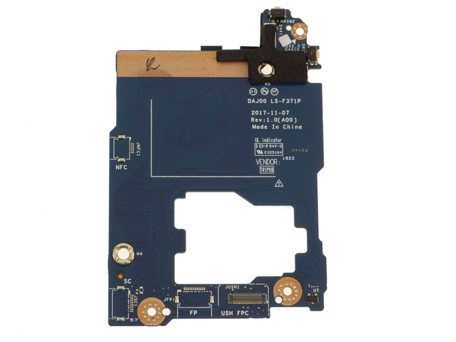 Dell OEM Latitude 5290 2-in-1 USH Board with Power Button / Windows Home Button Circuit Board - No FP - YFXHX