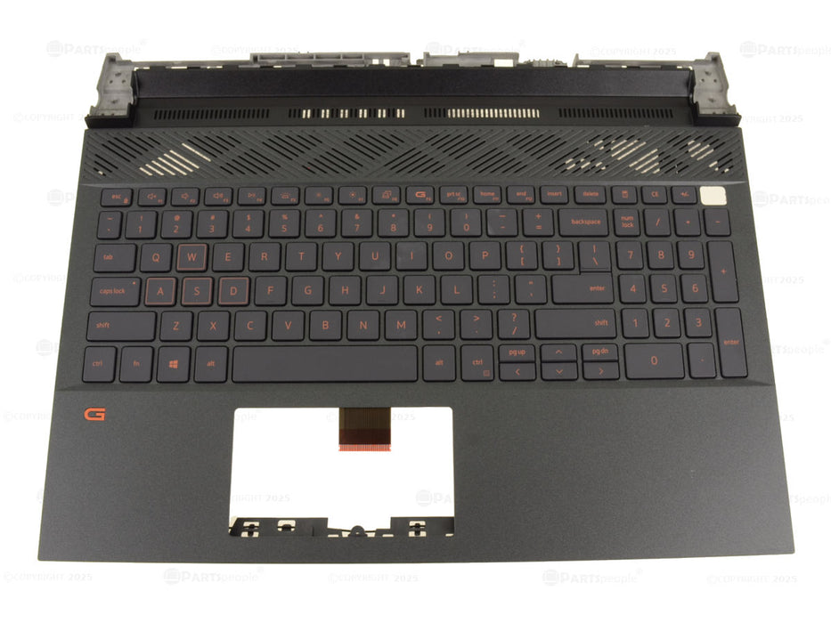 New Dell OEM G Series G15 5520 5521 5525 Palmrest Backlit Keyboard Assembly YG9P9