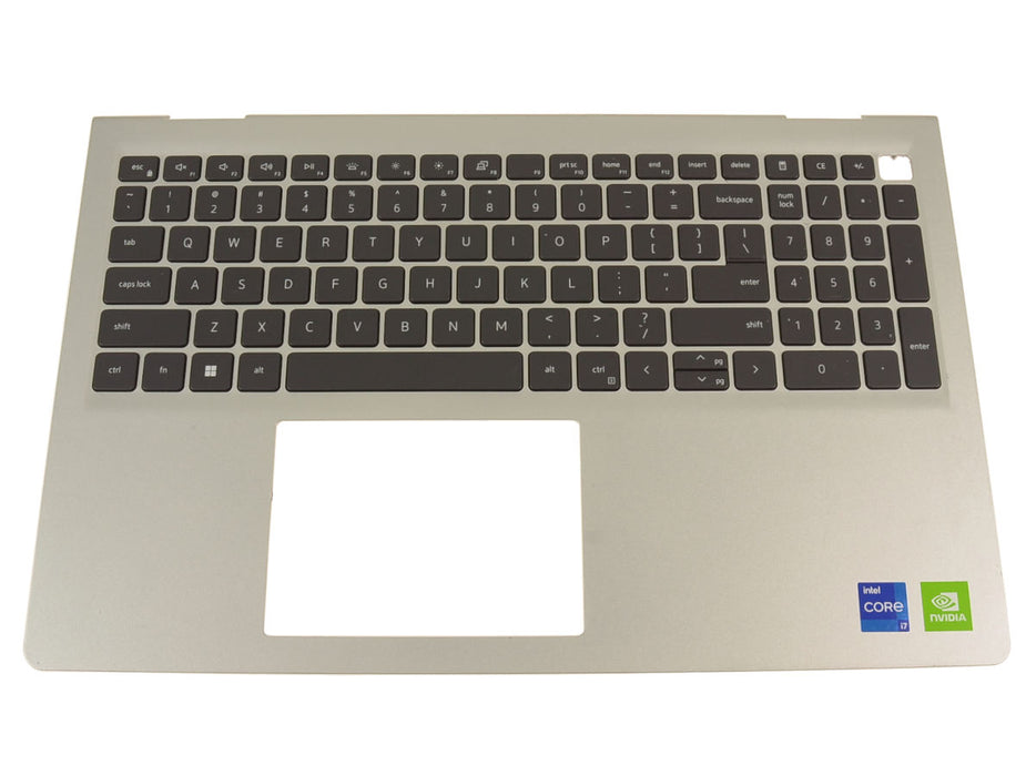 New Dell OEM Inspiron 3520 3525 3530 Palmrest Backlit Keyboard Assembly Nvidia USB-C