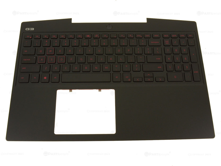 New Dell OEM G Series G3 3590 Palmrest Keyboard Assembly No BL YJF9Y