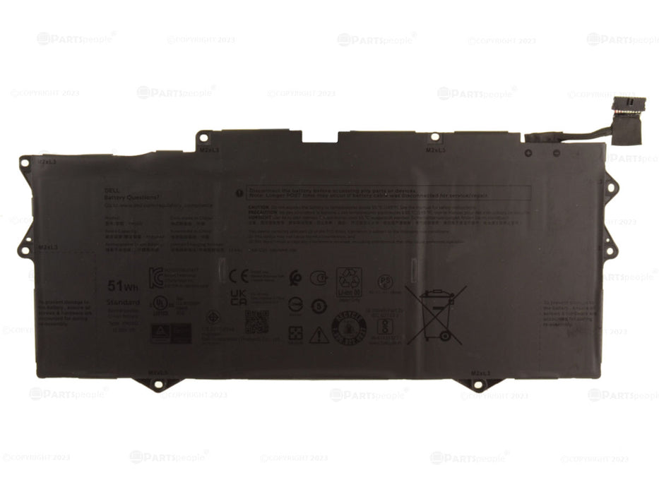 New Dell OEM Original XPS 9315 51Wh 3-cell Laptop Battery YM15G