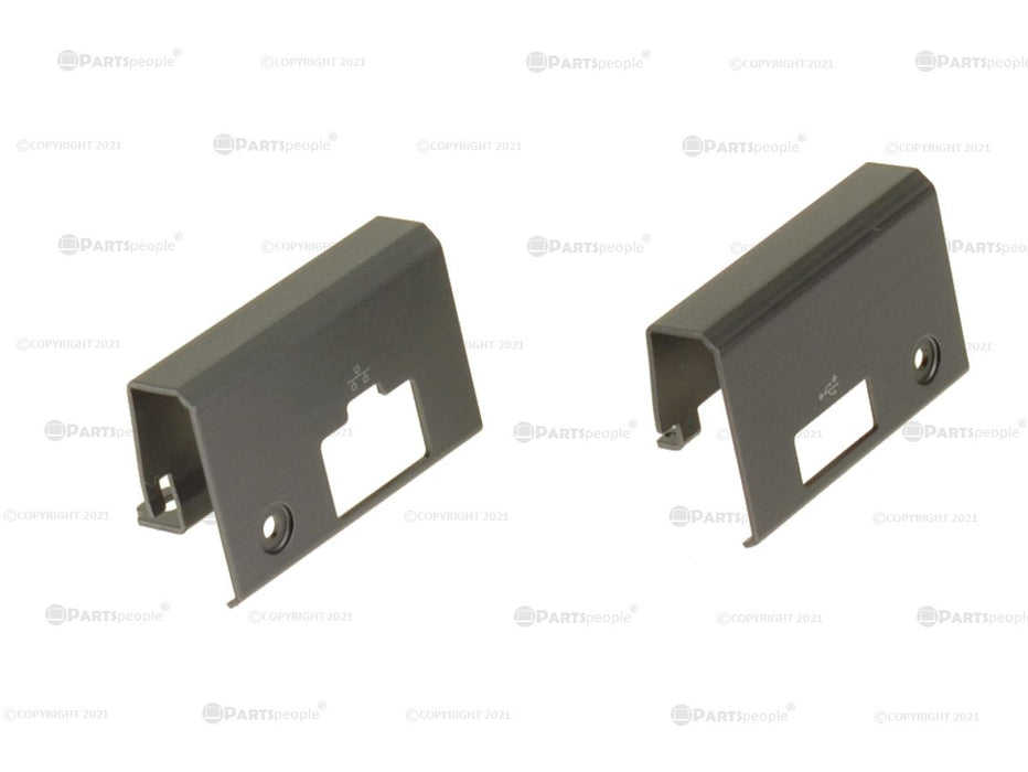 Used Dell OEM Latitude E5440 Hinge Covers Set for Touchscreen Left & Right