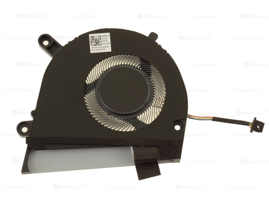 New Dell OEM Inspiron 7490 CPU Cooling Fan - Discrete Nvidia Graphics - YV2YK