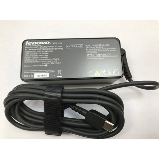 New Genuine Lenovo Chromebook 14e 14w C630 S345 AC Adapter Charger USB-C 45W - LaptopParts.ca