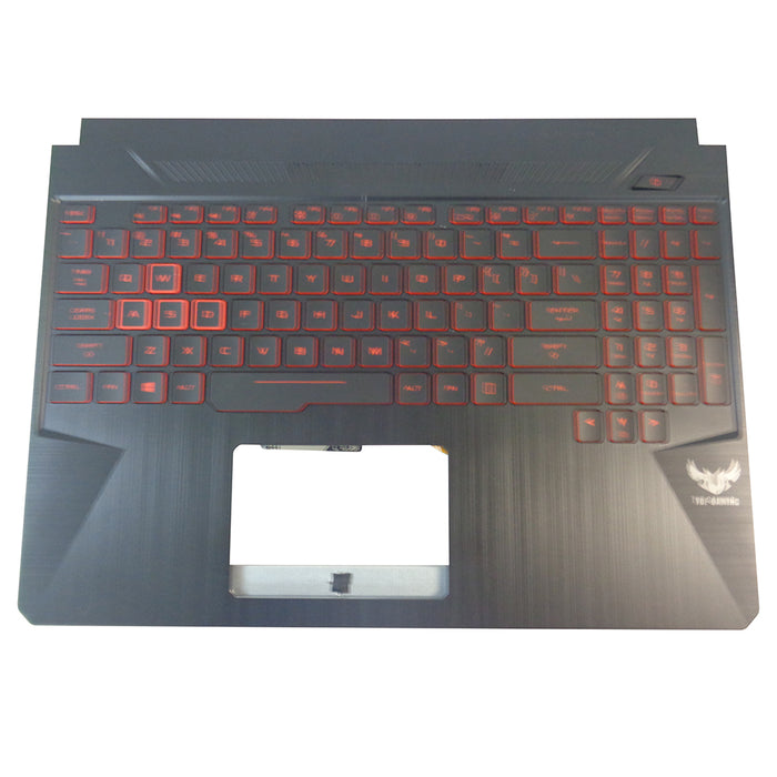 New Asus TUF Gaming FX505 Palmrest w/ Backlit Keyboard 0KNR0-661CUS00 - LaptopParts.ca