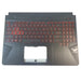 New Asus TUF Gaming FX505 Palmrest w/ Backlit Keyboard 0KNR0-661CUS00 - LaptopParts.ca