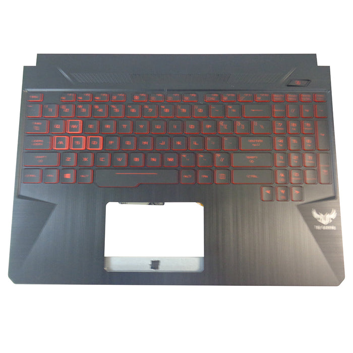 New Asus TUF Gaming Backlit Keyboard FX505 Palmrest w/0KNR0