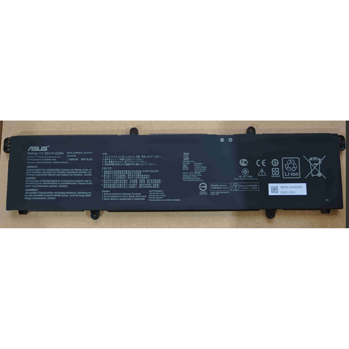 New Genuine Asus ExpertBook B1500CEAE B1500CENT B1500CEPE Battery 42WH