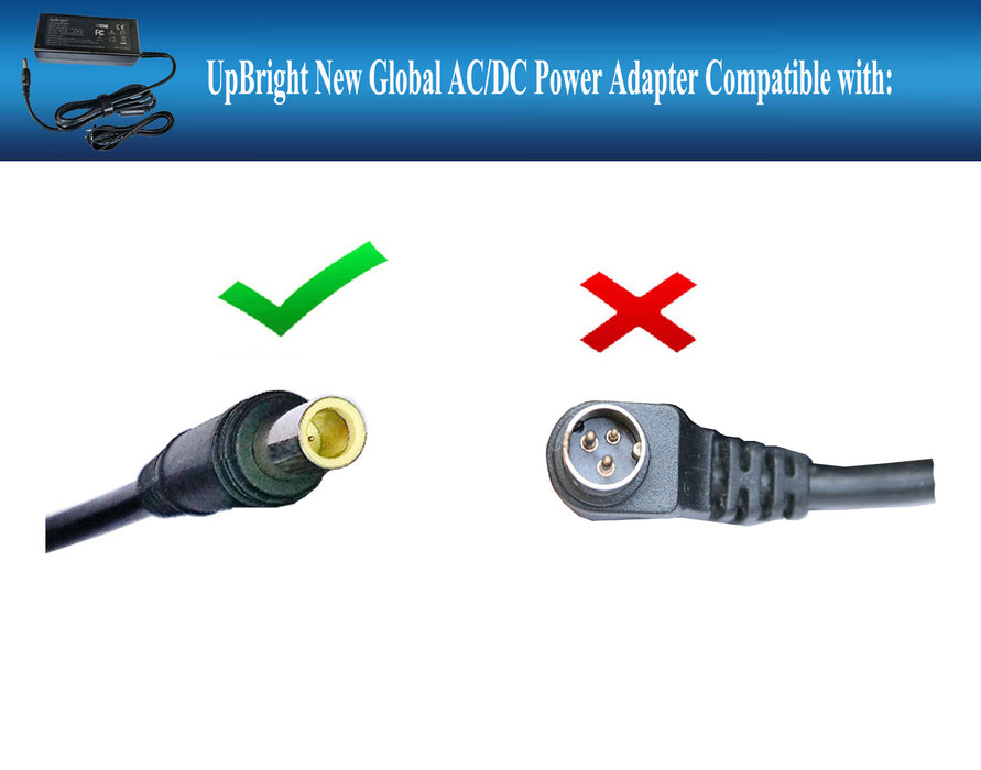 New ResMed CPAP BiPAP AirCurve 10 S AirCurve 10 ST AirCurve 10 VAuto Compatible AC Adapter Charger 90w