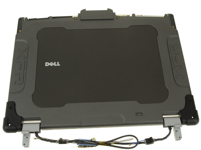 Dell OEM Latitude E6400 XFR 14.1" Rugged LCD Back Top Cover Lid Assembly with Hinges