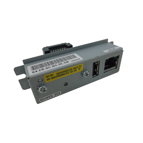New Epson UB-E04 M329A C32C824541 10/100 Network Interface Card w/ USB