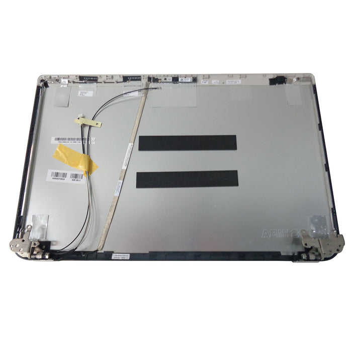 New Toshiba Satellite P50T-B P55T-B Silver Lcd Back Cover w/ Hinges H000070920