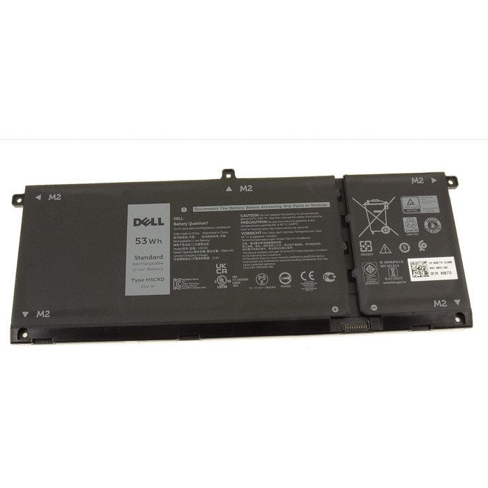 2-In-1 Compatible Dell Battery 53WH