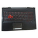 New HP OMEN 17-AN 17T-AN Palmrest w/ Backlit Keyboard & Touchpad 931691-001 - LaptopParts.ca