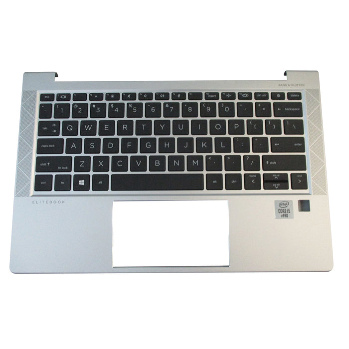 New HP EliteBook 735 G7 830 G7 Silver Palmrest w/ Non-Backlit Keyboard - LaptopParts.ca