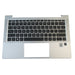 New HP EliteBook 735 G7 830 G7 Silver Palmrest w/ Non-Backlit Keyboard - LaptopParts.ca