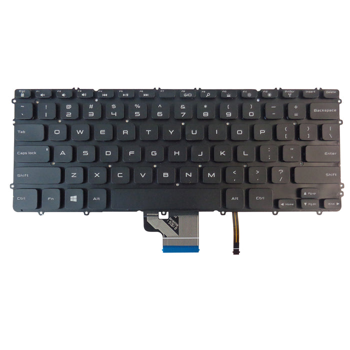 New Backlit Keyboard for Dell XPS 9530 Precision M3800 Laptops - Replaces HYYWM