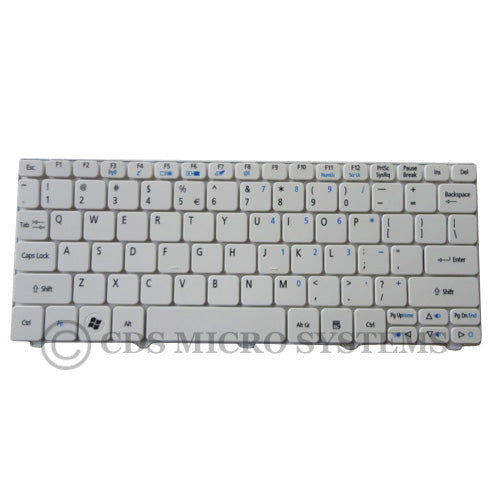 New Acer Aspire One D257, D270, Happy, Happy 2 White Keyboard KB.I100A.114 - LaptopParts.ca
