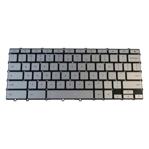 New Asus Chromebook Flip C434 C434TA Silver Backlit Keyboard - LaptopParts.ca
