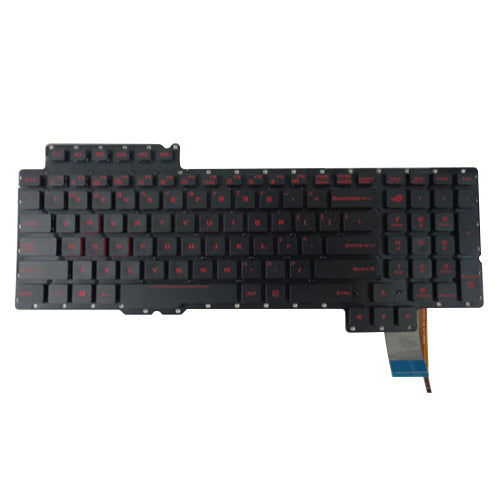 New Asus ROG G752 G752VL G752VT G752VY Laptop Black Backlit Keyboard - No Frame - LaptopParts.ca