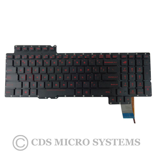New Asus ROG G752 G752VL G752VT G752VY Laptop Black Backlit Keyboard - No Frame - LaptopParts.ca