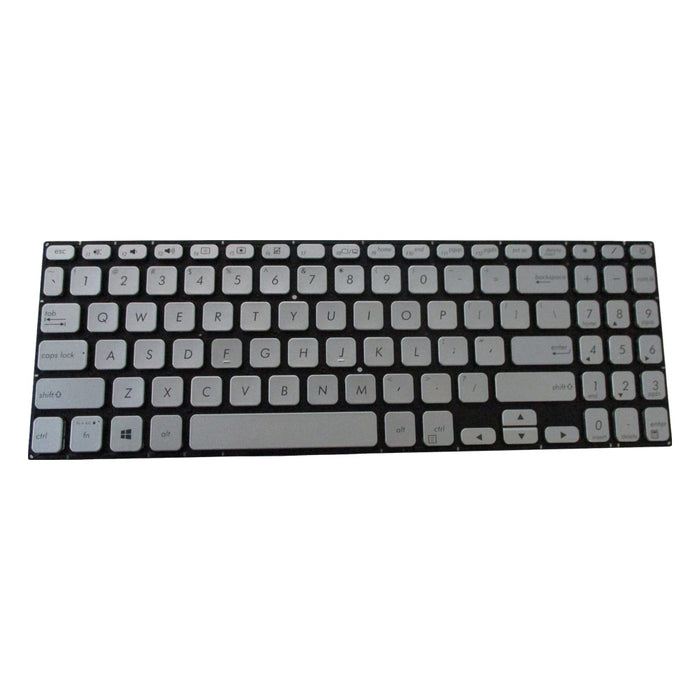 New Silver Keyboard For Asus VivoBook S15 S530 Laptops
