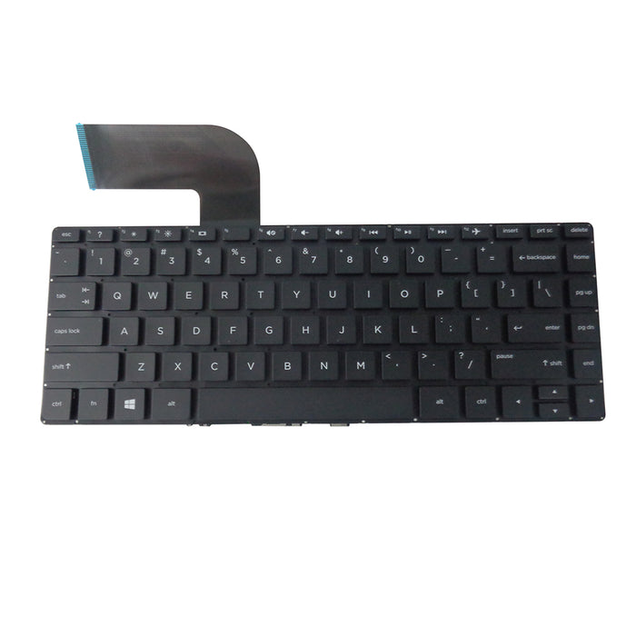 New Keyboard for HP Pavilion 14-V 14T-V 14Z-V Laptops - Black Version
