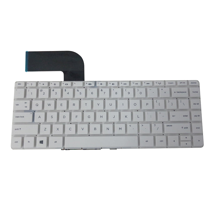 New Keyboard for HP Pavilion 14-V 14T-V 14Z-V Laptops - White Version