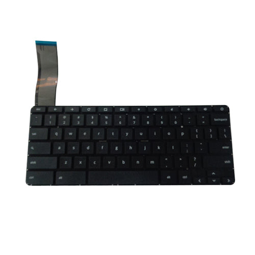 New US Keyboard for HP Chromebook 14-X Laptops - Black