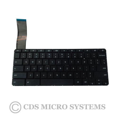 New US Keyboard for HP Chromebook 14-X Laptops - Black