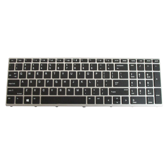 New laptop Keyboard w/ Silver Frame for HP ProBook 430 G5 450 G5 455 G5 470 G5 Laptops - LaptopParts.ca