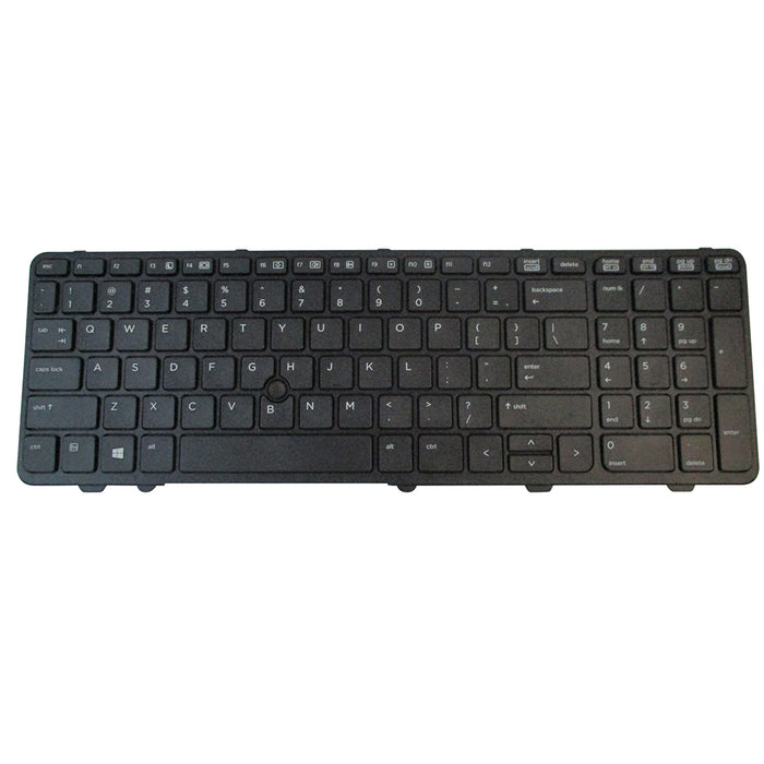 New Keyboard w/ Pointer for HP Probook 650 G1 655 G1 Laptops - Replaces 738697-001