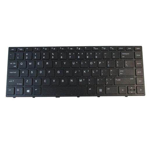 New HP ProBook 430 G5 440 G5 445 G5 Non-Backlit Keyboard w/ Black Frame - LaptopParts.ca