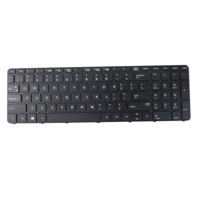 New HP Probook 450 455 470 G3 G4 Non-Backlit US English Keyboard 827029-001
