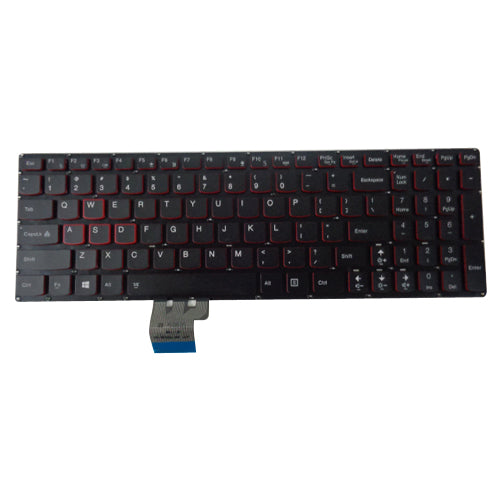 New Lenovo Y50-70 Y50-80 Y70-70 Red Backlit Keyboard 25215987 25215956